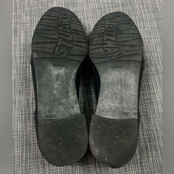 Stuart Weitzman Black Leather Loafers - Picture 12 of 13